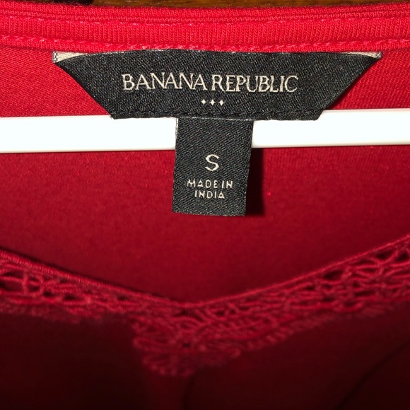 Red V-Neck Tee - Picture 2 of 4